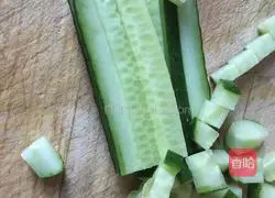 Illustration of how to make omurice rice 3