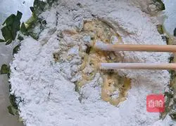 Spinach egg pancake recipe 4