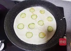 Illustration of how to make cucumber pancakes 10