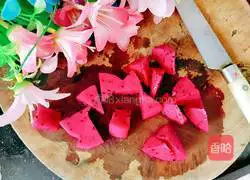 Heibulin Pitaya Sweet Soup Recipe Illustration 5