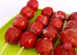 Illustration of how to make candied haws 11