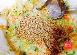 Vegetable Chicken Pancake Recipe Illustration 8