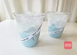 Walden Blue Coconut Latte Recipe Illustration 5