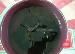 Illustration of how to make onions mixed with fungus 2