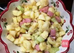 Illustration of how to make nutritious fried steamed buns 9