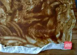 Illustration of how to make sesame sauce cakes 12