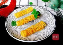 Bird's Nest Egg Pancake Recipe Illustration 10