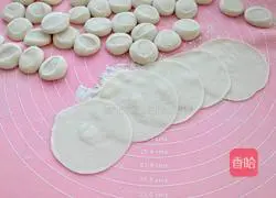 Illustration of how to make pork and sauerkraut dumplings 8 