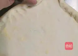 Illustration of how to make bacon pizza 8