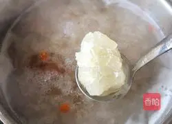 Milk Peach Gum Tremella Soup Recipe Illustration 3