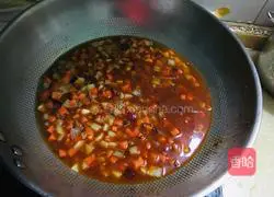 Illustration of how to make vegetarian noodles 5