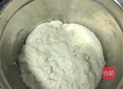 Illustration of how to make bean paste buns 1