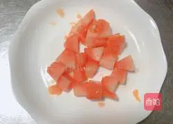 Illustration of how to make papaya milk (natural jelly) 11