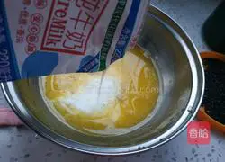 Illustration of how to make afternoon tea sesame cookies 4