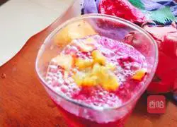 Illustration of how to make romantic iced drinks in summer 2