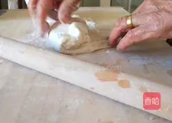 Illustration of how to make vegetarian four fresh dumplings 8