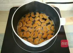 Illustration of how to make oranges in sugar water 7