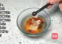 Illustration of making sauce-flavored pancake 3