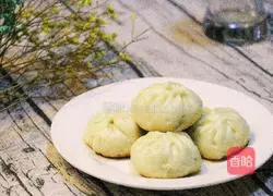 Illustration of how to make fried bamboo shoot buns 16