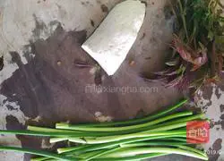 Illustration of how to make cold toon tofu 1