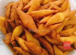 Illustration of how to make fried noodles (snacks) 6