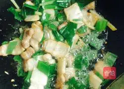 Okra stir-fry Meat recipe illustration 4