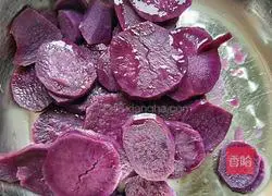 Purple sweet potato butterfly noodles Practice illustration 3