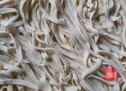 Illustration of hand-rolled noodles 7