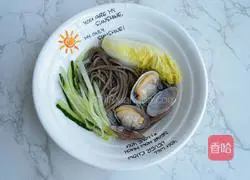 Illustration of how to make clear soup soba noodles 12