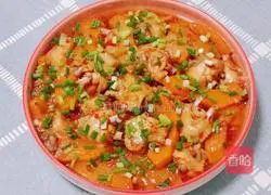 Illustration of how to make pumpkin steamed chicken wings 17