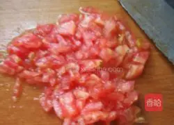 Illustration of how to make tomato egg pancake 3