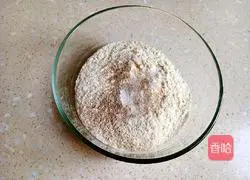 Illustration of how to make sesame pancakes 1