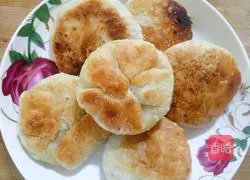 Illustration of how to make crispy mung bean cake 8