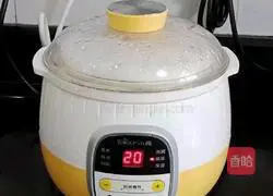 Papaya and Tremella Soup (Baby Complementary Food) Recipe Illustration 9