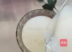 Illustration of how to make peas, millet, corn kernels, lily rock sugar rice paste 12