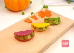 Baby Snack Series ~ Illustration of how to make fruit and vegetable hug cakes 11