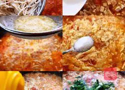 Illustration of how to make low-fat tomato and tofu soup 2