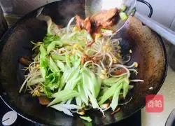 Illustration of home-style steamed noodles 5