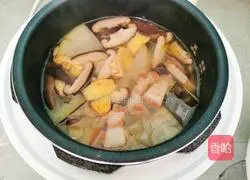 Winter melon and mushroom soup recipe 12