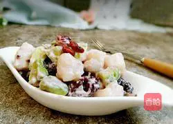 Illustration of how to make fish salad 14