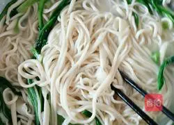 Illustration of how to make fried noodles (pulled noodles) 6