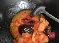 Illustration of how to make beef noodles with tomatoes 4