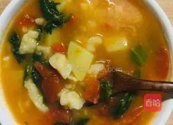 Illustration of how to make tomato and potato pimple soup 6