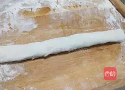 Illustration of how to make scallions and ham rolls 7