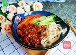 Illustration of how to make noodles with mushroom meat sauce 21