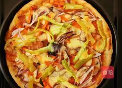 Garden vegetable sausage pizza recipe 6