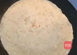 Illustration of how to make bacon and egg roll dough 4