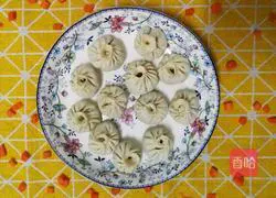 Illustration of how to wrap Xiao Long Bao in dumpling wrappers 5