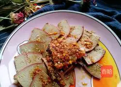 Illustration of how to make garlic pork liver 9