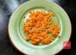 Illustration of how to make three-color egg fried buns 3